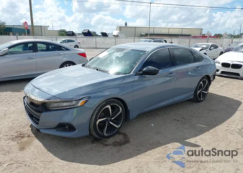 2022 Honda Accord Sport Special Edition z USA, uszkodzony, nr VIN 1HGCV1F42NA074232